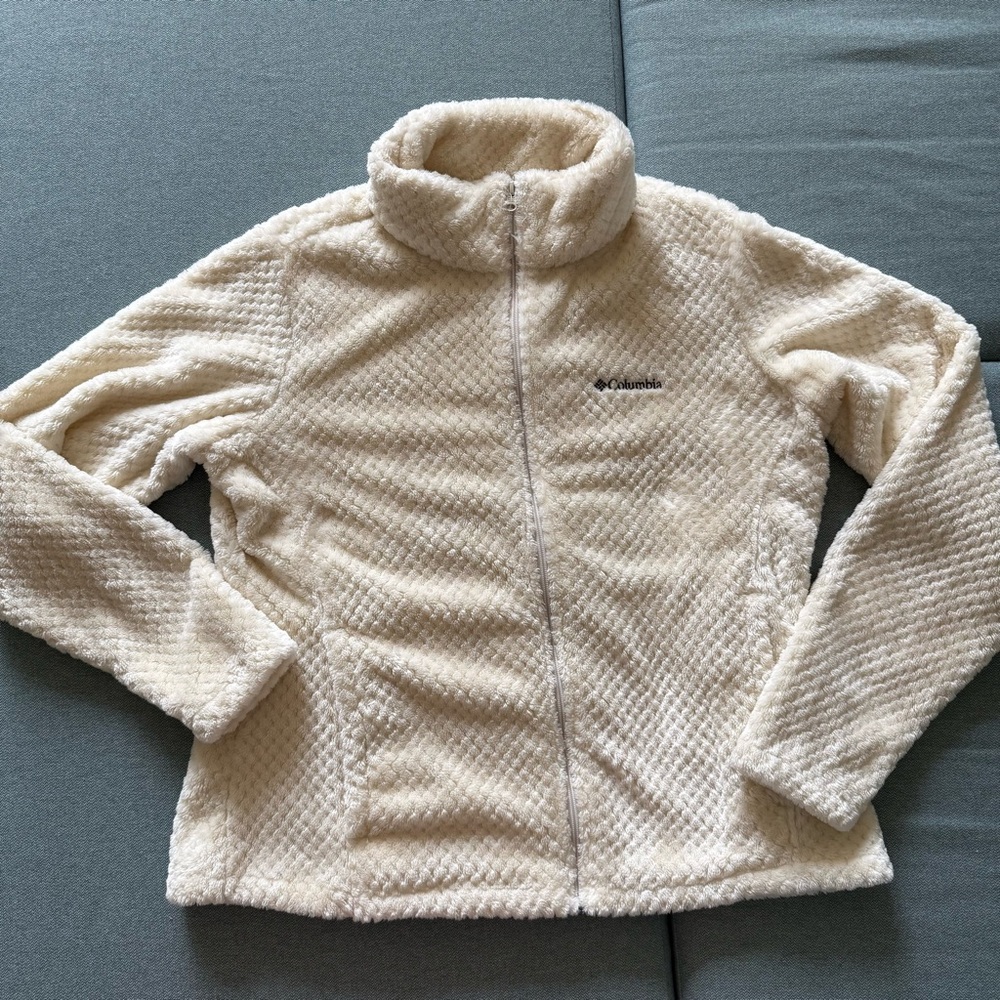 Columbia Women's Off-White Teddy Jacket